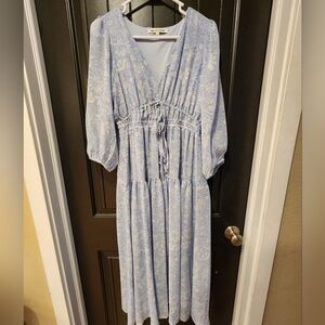 Baby Blue Maxi Dress